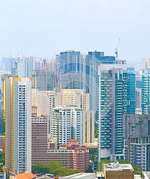 Construction site density architecture Singapore