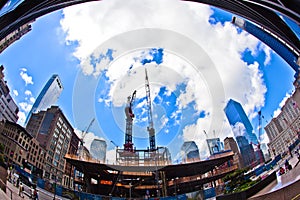 Construction site at ground zero