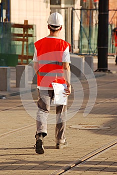 Construction site manager