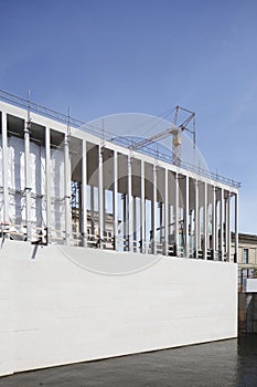 Construction site at Museumsinsel in Berlin