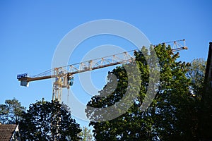 Construction site near Water town Spindlersfeld. Unnamed Road, 12555 Berlin, Germany