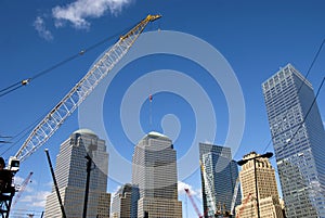 Construction site in New York