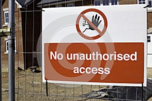 Construction Site Notices Health and Safety