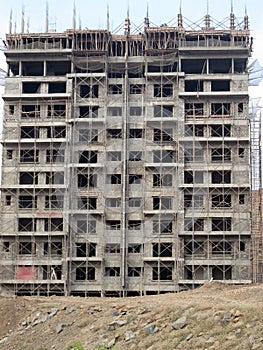 Construction site in Pune India