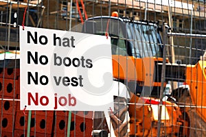 Construction site safety