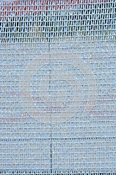 Construction site safety net detail