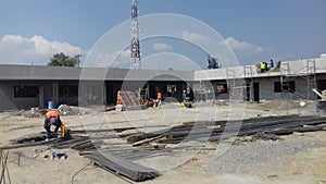 Real construction site