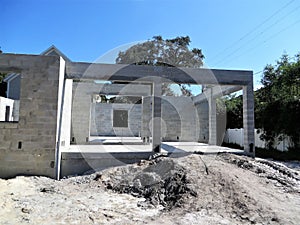 Construction site, Tampa, Florida