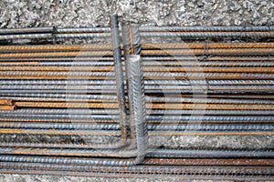 Construction steel bars