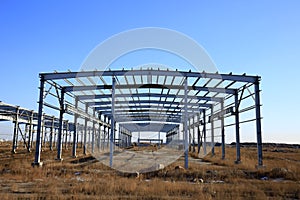 Construction of steel structure