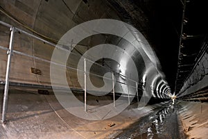 Construction Of A Subway Tunnel