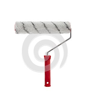 Construction tool - pile roller brush for painting wall