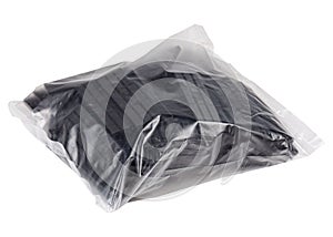 Construction tools plastic spacer plate on white background