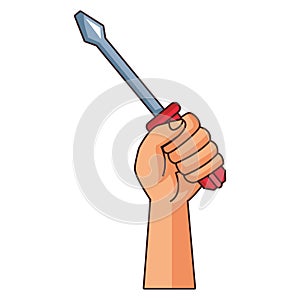 Construction tools caroon