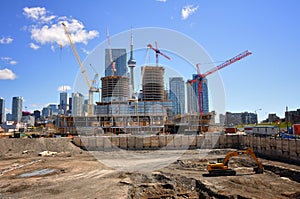 Construction in Toronto