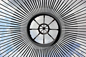 Construction of traditional Mongolian Yurt Tent