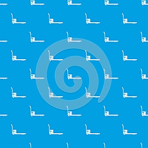 Construction trolley pattern vector seamless blue