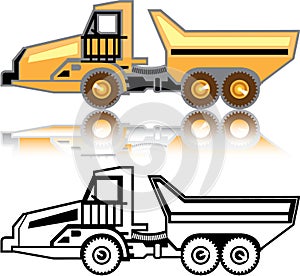 Construction truck