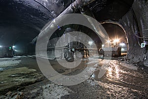 Construction of tunnel