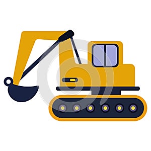 Construction vechicle icon design element