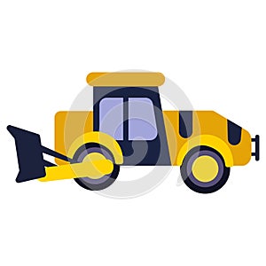 Construction vechicle icon design element