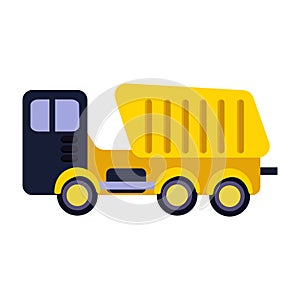 Construction vechicle icon design element