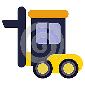 Construction vechicle icon design element