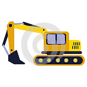 Construction vechicle icon design element