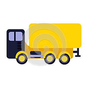 Construction vechicle icon design element