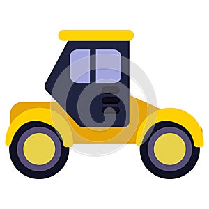 Construction vechicle icon design element
