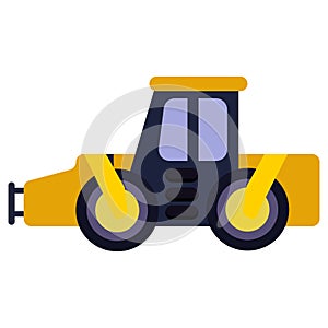 Construction vechicle icon design element