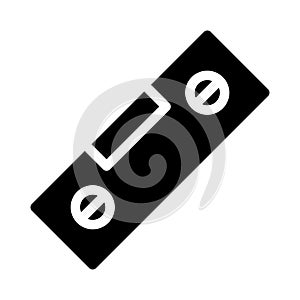 Construction vector glyph flat icon