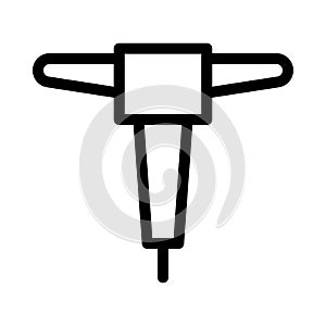 Construction vector thin line icon