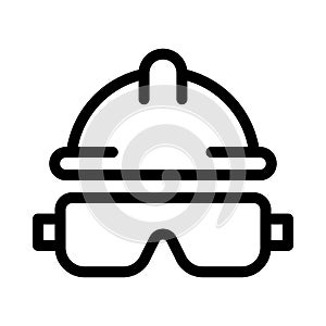 Construction vector thin line icon