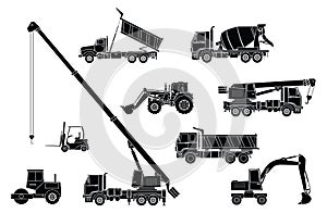 Construction vehicles