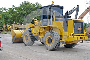 Construction vehicles in Thailand