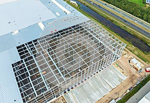 construction of a warehouse