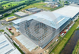 construction of a warehouse