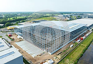 construction of a warehouse