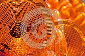 Construction warning flashers