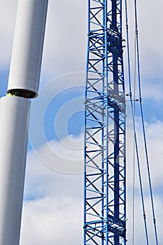 Costruzione da vento centrale elettrica 