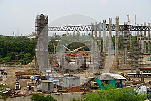 construction work hdimage delhi