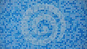 Construction work on an old swimming pool, bisazza mosaic