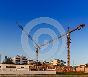 Construction work site