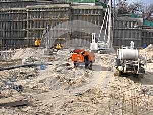 Construction work site