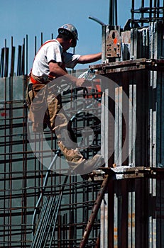 Costruzione lavoratore 