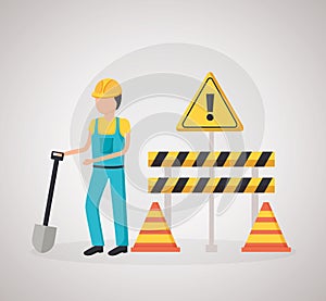 construction worker equipment