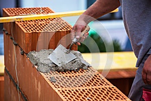 Construction worker on a job site