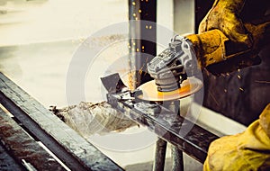 construction tool cutting metal photo