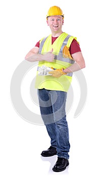 Construction worker money